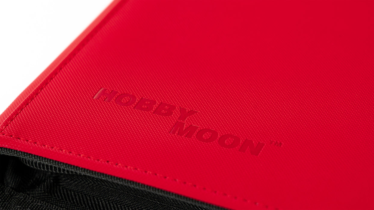 GEM mesh™ 9-Pocket Toploader ZIP Binder - Red