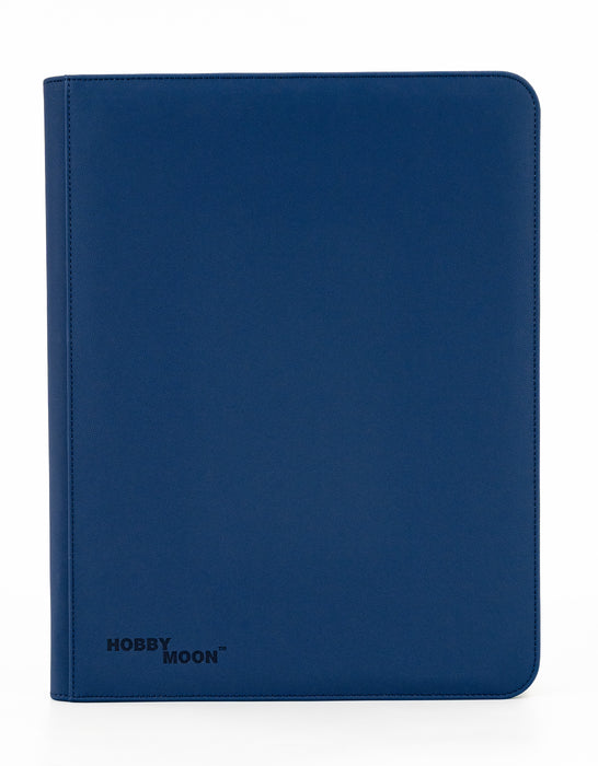 GEM mesh™ 9-Pocket Toploader ZIP Binder - Navy
