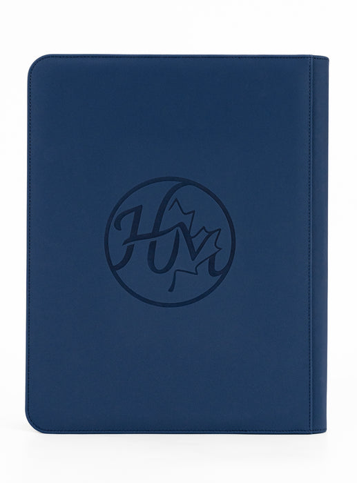 GEM mesh™ 9-Pocket Toploader ZIP Binder - Navy