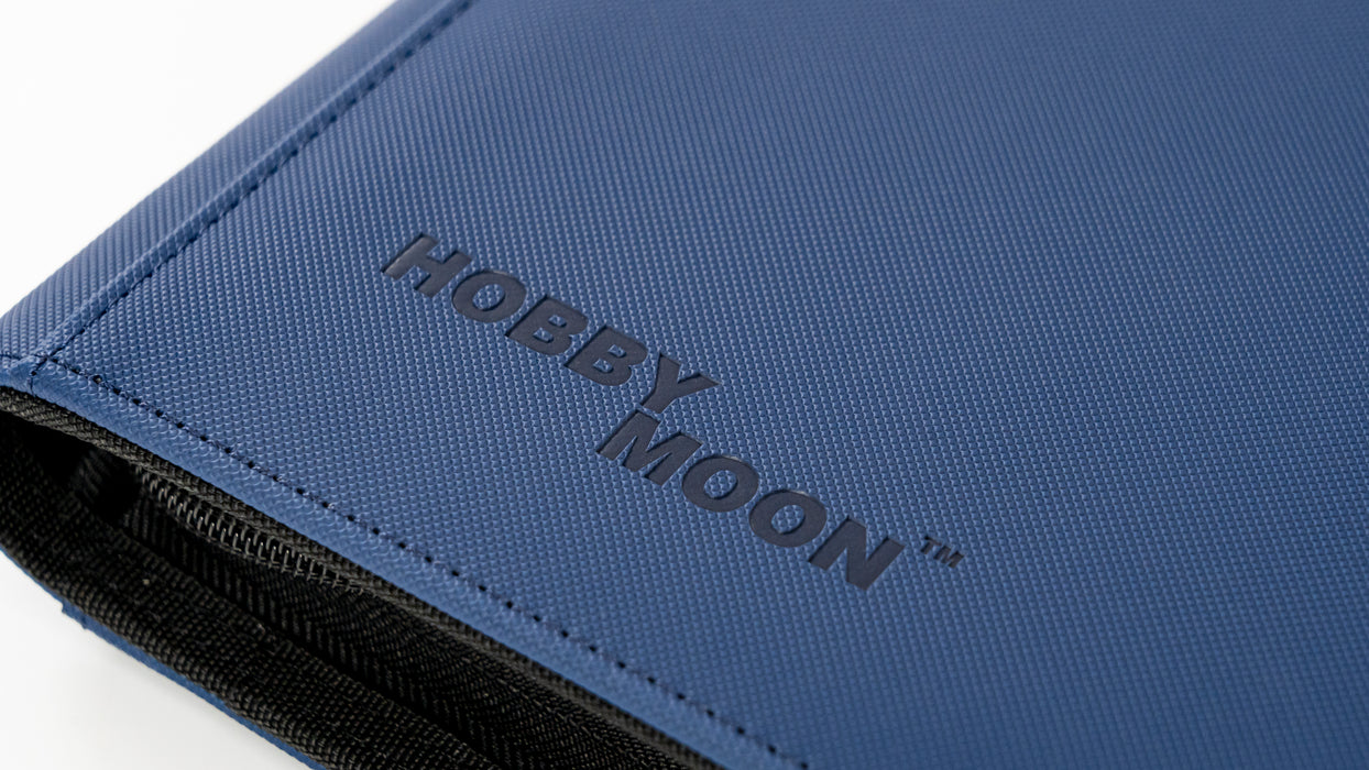 GEM mesh™ 9-Pocket Toploader ZIP Binder - Navy