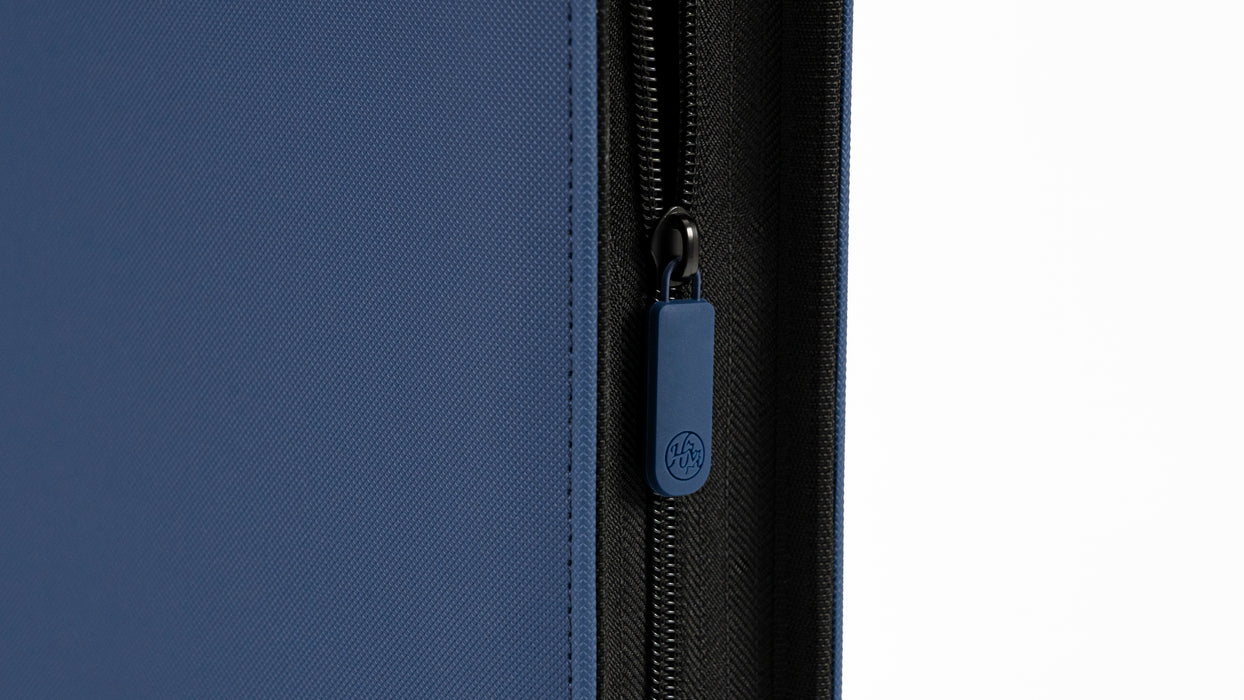 GEM mesh™ 9-Pocket Toploader ZIP Binder - Navy