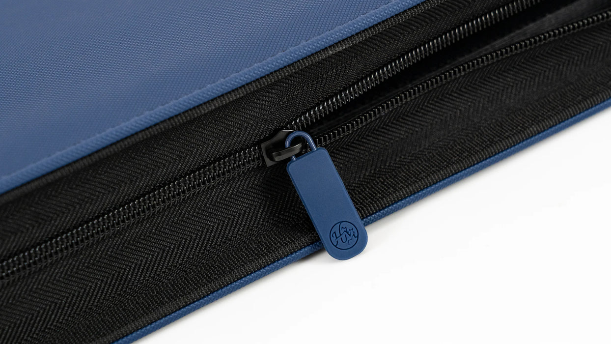 GEM mesh™ 9-Pocket Toploader ZIP Binder - Navy