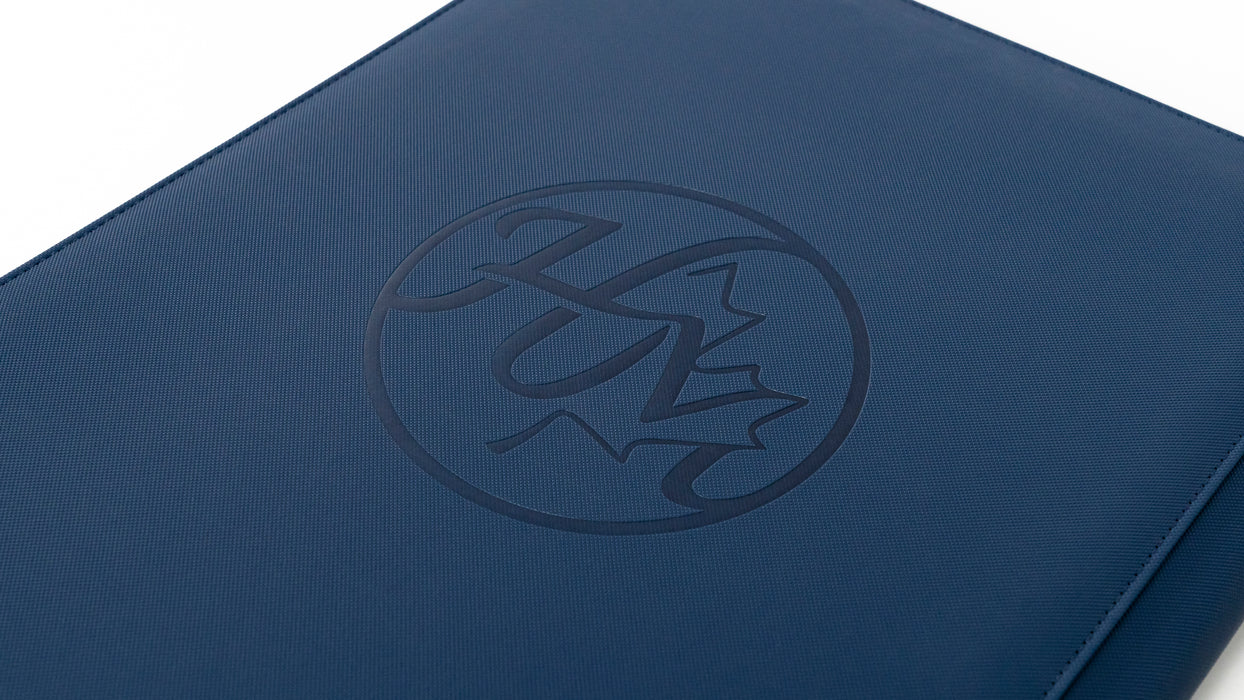 GEM mesh™ 9-Pocket Toploader ZIP Binder - Navy