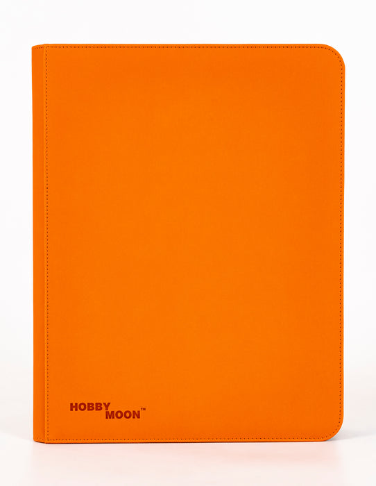 GEM mesh™ 9-Pocket Toploader ZIP Binder - Orange