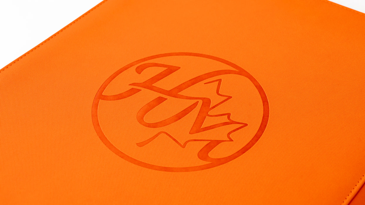 GEM mesh™ 9-Pocket Toploader ZIP Binder - Orange
