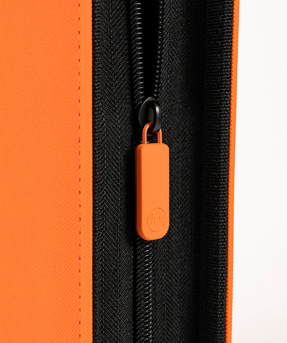 GEM mesh™ 9-Pocket Toploader ZIP Binder - Orange