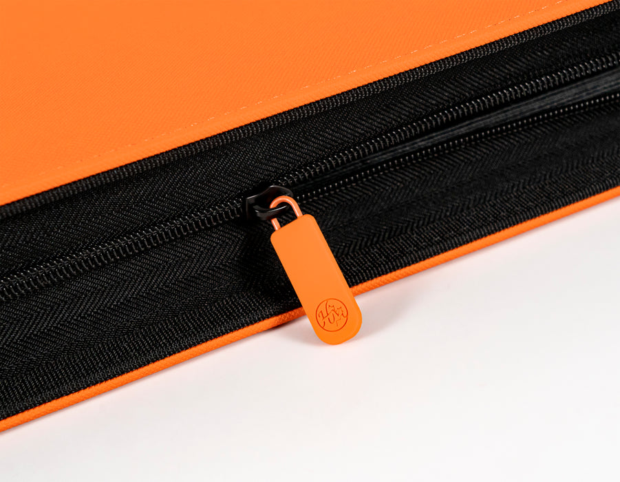 GEM mesh™ 9-Pocket Toploader ZIP Binder - Orange