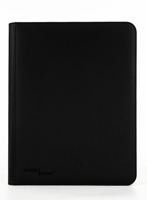 GEM mesh™ 9-Pocket Toploader ZIP Binder - Black