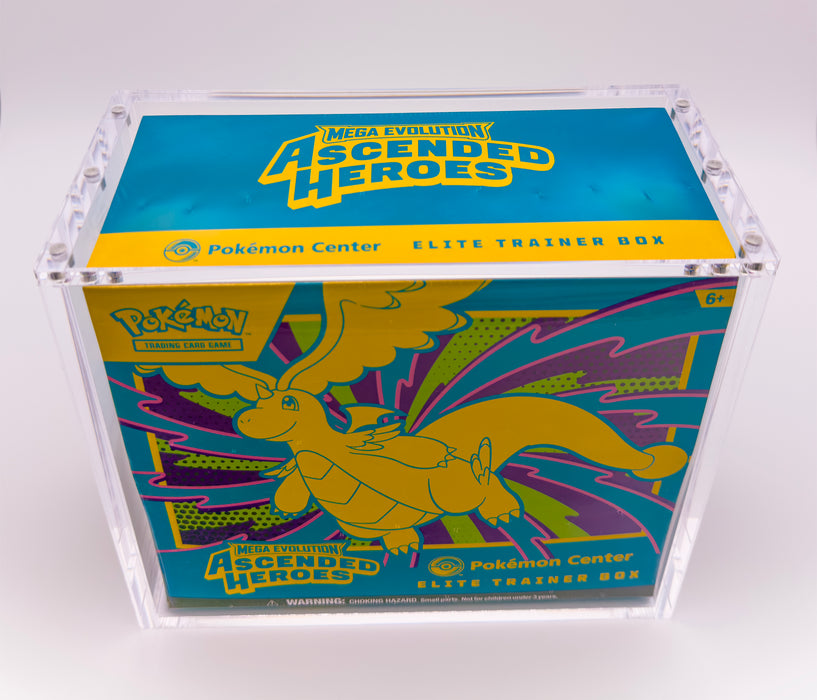 Magnetic Acrylic Case for Pokemon Elite Trainer Box