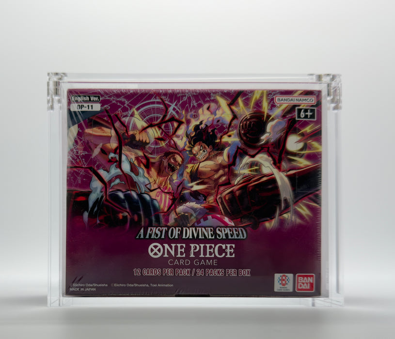 Magnetic Acrylic Case for One Piece Booster Box