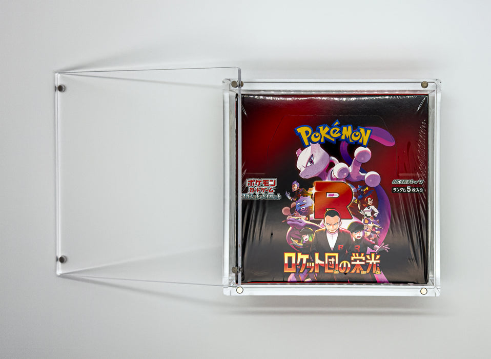 Magnetic Acrylic Case for Japanese Pokemon Standard Booster Box