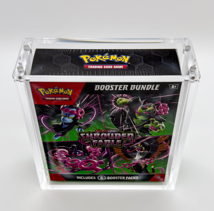 Magnetic Acrylic Case for Pokémon Large Booster Bundle