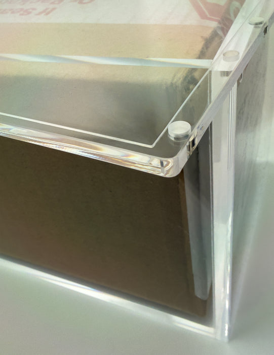 Magnetic Acrylic Case for Pokémon Booster Box Sealed Case - Old Version
