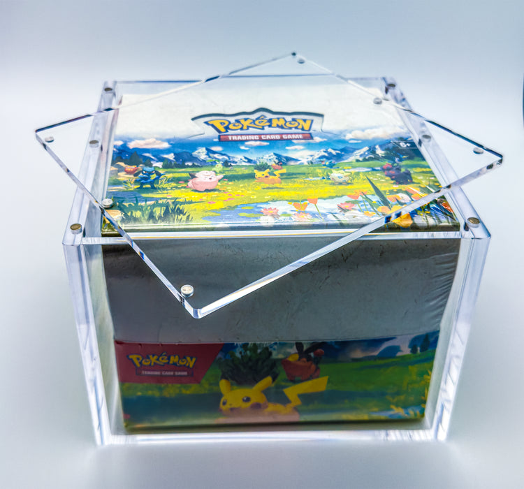 Magnetic Acrylic Case for Pokémon 10 Mini Tins Display Box