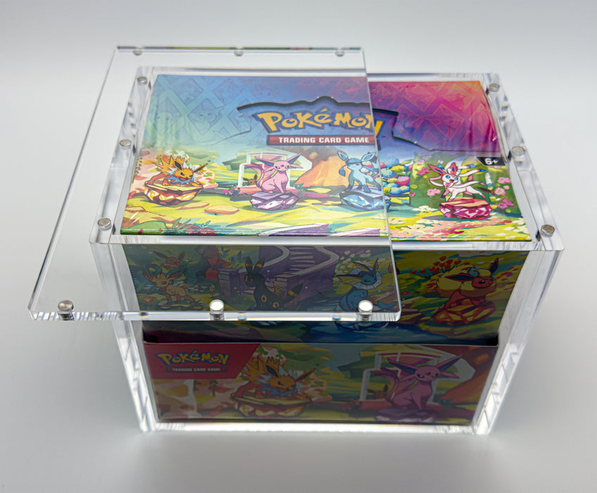 Magnetic Acrylic Case for Pokémon 8 Mini Tins Display Box